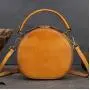 2024 Custom Genuine Leather Round Bags Handbags For Women Luxury Animal Purses
