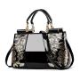 2024 wholesale Pu leather glossy women bags large capacity women's one shoulder crossbody women's handbags with embroidery