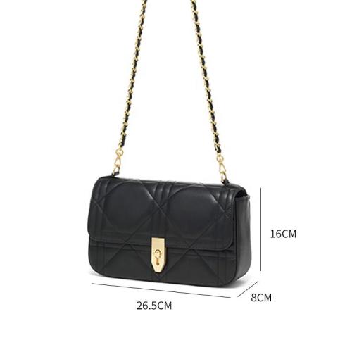 New Arrival Girls Sling Chain Ladies Shoulder Bags Custom Oem Wholesale Women' s Crossbody Bags Female Quilted Leather HandBags
