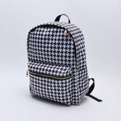 Kids School Bags Boys Girls Trending Classic Bags for School Students Designer Bags Houndstooth Pattern School Backpacks