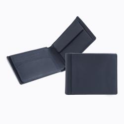 Mens RFID Blocking Leather Wallet Card Slots with gift box