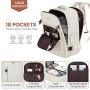 LOVEVOOK custom black waterproof rucksack travel school bag laptop with usb charging backpacks outdoor duffel Carry on backpack