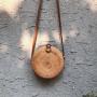 New retro grass woven beach tourism crossbody handmade woven bag
