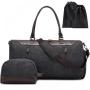 2022 LOVEVOOK new arrival Canvas Overnight Weekender Bag with Shoe Compartment Gym Tote Carry on Hand Bags Travel Duffel Bag