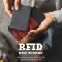 Custom Slide Up Card Case For Men Secure Scan Proof Wallet With Pop Up Card Wallet Aluminum Wallets