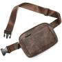 Mini Messenger bag waist bag adjustable shoulder strap artificial leather women's waist bag