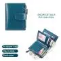 Factory Direct Sales Pu Wallet Women Short Multi-Functional Zipper Women'S Wallet Large Capacity Card Holder Coin Purse