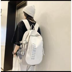 ZF165 New Schoolbag Female Junior High School Students Shoulder Bag Male Computer Backpack Polyester Breathable Waterproof