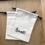 Wholesale Eco Muslin Cotton Linen Gift Packaging Pouch Customized Organic Cotton Drawstring Bag