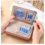 ZR245 New Solid Color Women's Wrist Strap Handbag Fashion Korean Version Long Zipper Wallet Large Capacity Wallet