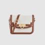 Custom Logo Designer Canvas Elegant Women Cross Body Bag Pu Leather Cotton Handbags For Women Luxury