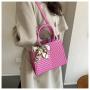 Korean fashion simple ladies bag high quality 2024 new design handbag large capacity crossbody bag