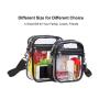 KBW643 Hot Sale Transparent PVC Shoulder Crossbody Travel Shopping Bag High Quality Beach Organiser Wallet Bags Bag