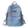 ZW229 Hot Sale Men Women Denim Lightweight Backpack Casual Outdoor Travel Student Shoulder Bag Wholesale Portable Backpack