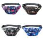 KBW385 New Men Crossbody Bag Fashion Casual Nylon Multi-layer Chest Bag Fitness Outdoor Sports Mobile Phone Waist Bag
