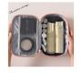 China wholesale large capacity portable cosmetic storage bag polyester makeup bag