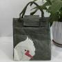 KBW555 Customised Lunch Bag Eco-friendly  Kraft Paper Outdoor Camping with Lunch Picnic Handbag Insulation Cooler Bag Waterproof