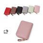 ZR118 RFID Anti-theft Brush Organ Male and Female Card Holder Card Bag Zipper Small Wallet Driver's License Bag
