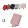 ZR118 RFID Anti-theft Brush Organ Male and Female Card Holder Card Bag Zipper Small Wallet Driver's License Bag