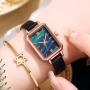 2023 Fashion Leather Woman Wrist Watch Band Quartz Wristwatch Luxury Watch Ladies Quartz Digital watches For small wrists Women