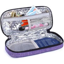 2024 newest waterproof Medical Travel cooler insulin pen case Bag pouch with Ice Pack Keeps diabetics medication Cool Insulated