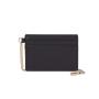RFID Key Ring Card Holder Slim Leather Card Holder Wallet With Key Chain