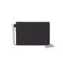 RFID Key Ring Card Holder Slim Leather Card Holder Wallet With Key Chain