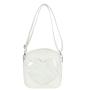 Custom Transparent Heart Clear PVC Window Ita Bags Fashion PU Leather Crossbody Bags Women Handbag