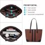 LOVEVOOK custom Women Fashion Handbags Wallet Tote Bag Shoulder Bag Top Handle Satchel Purse and handbag set