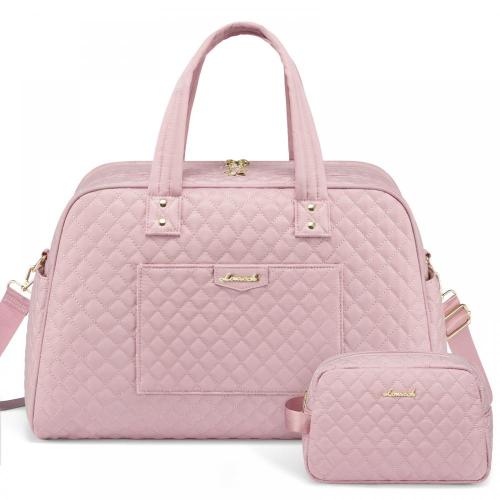 LOVEVOOK fashion Airplane approved carry on Overnight bags with wet and toiletry bags for women labor gym travel duffel bags