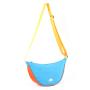 CHANGRONG Custom color block Style polyester men crossbody sling shoulder bag