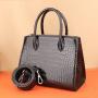 Name Brand Purses And Ladies Real Crocodile Skin Handbags Western Genuine Alligator Leather Shoulder Crossbody Bags