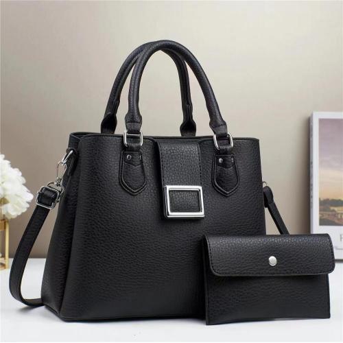 2024 Newest Sequin leather 2 pieces set luxury designer High Quality Fashion Women's handbags for women ladies large purses