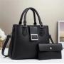 2024 Newest Sequin leather 2 pieces set luxury designer High Quality Fashion Women's handbags for women ladies large purses