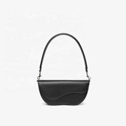 High Quality Ladies Leather Shoulder Bags For Shopping Customized Logo Smooth Pu Leather Designer Handbags For Women