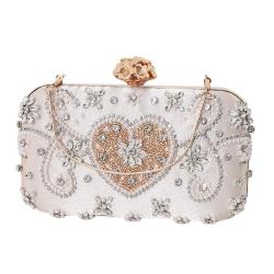 KBW367 Hot Women Bag New Handmade Bead Embroidery Dinner Bag Ladies Banquet Diamond Dress Handheld Crossbody Clutch Bag