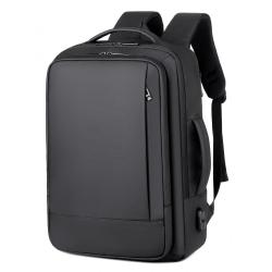 New Design Men's 15.6 Inch Water-Resistant Business Backpack Synthetic Leather Material Durable 600D With Favorable Price