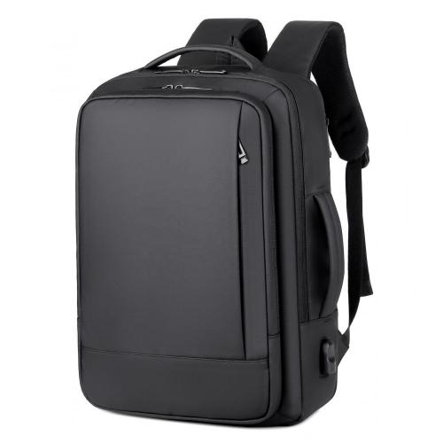New Design Men's 15.6 Inch Water-Resistant Business Backpack Synthetic Leather Material Durable 600D With Favorable Price