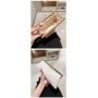 Ladies velvet party clutch bag purses dinner black dress long handbag evening dinner clutch handbags for women wholesale