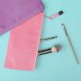 GELORY Custom Zipper Pencil Pouches Small Zipper Stationery Bags Waterproof Oxford Pencil Case Bag for Office Travel Cosmetics