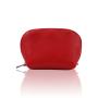 Custom Designer Ladies Shell Shape Makeup Bags Women Leather Travel Toiletry Cosmetic Bags with Logo