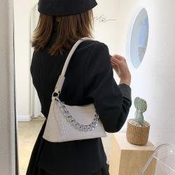 wholesale women handbags Chain Handbags designer shoulder bags Girl Pure Color Zipper Bucket Handbag