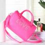 New Simple Portable Female Cosmetic Bag Fashion Travel Cosmetic Storage Handbag Toiletry Storage Bag
