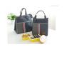 Factory Direct Sales Insulation Lunch Bag Shoulder Bag Oxford Cloth Aluminum Cooler Bag for Outdoor Picnic School