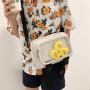 New Arrival Fashion Custom Ita Messenger Bags PU Leather See Through Transparent PVC Window Ita Bag with Toys