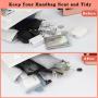 Portable Travel Makeup Cosmetic Mesh Bag Mini Nylon Mesh Zipper Bag For Lipstick, Earphone, Credit Card, Id Card