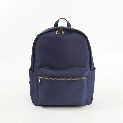 Stock 9 Different Colors Navy Nylon Wholesale Travel Anti Theft Slim Durable Water Resistant College School Computer School Bags