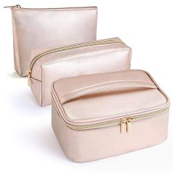 Makeup Case Organizer Pouch Up Bags Make Box  Pvc Toiletry Custom Storage Clear Cosmetics With Zipper For Travel