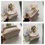 2024 spring new bags women handbags ladies luxury shoulder leather bucket bag solid color pu leather designer bags wholesale