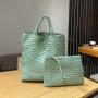 All Hand Woven Tote Women'S Bag 2024 New Fashion Bag Leisure Large Capacity Woven Shoulder Bag Handbag